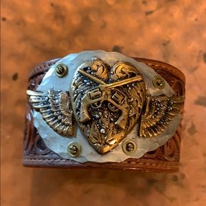 1921 Handmade Leather Cuff